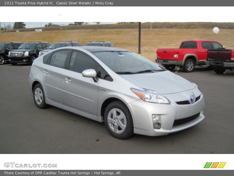 Classic Silver Metallic / Misty Gray 2011 Toyota Prius Hybrid IV