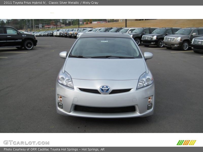 Classic Silver Metallic / Misty Gray 2011 Toyota Prius Hybrid IV