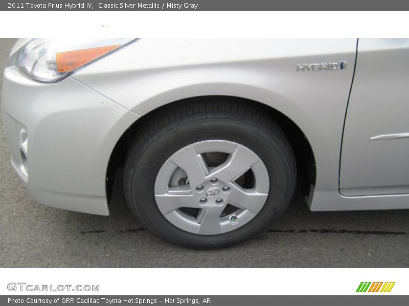 Classic Silver Metallic / Misty Gray 2011 Toyota Prius Hybrid IV