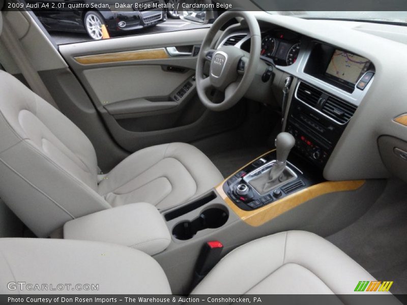 Dakar Beige Metallic / Cardamom Beige 2009 Audi A4 2.0T quattro Sedan