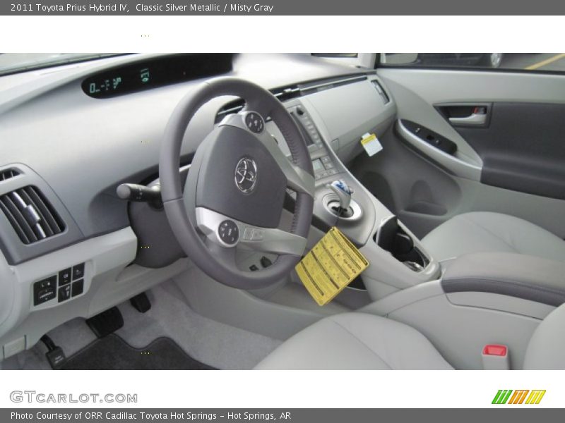 Classic Silver Metallic / Misty Gray 2011 Toyota Prius Hybrid IV