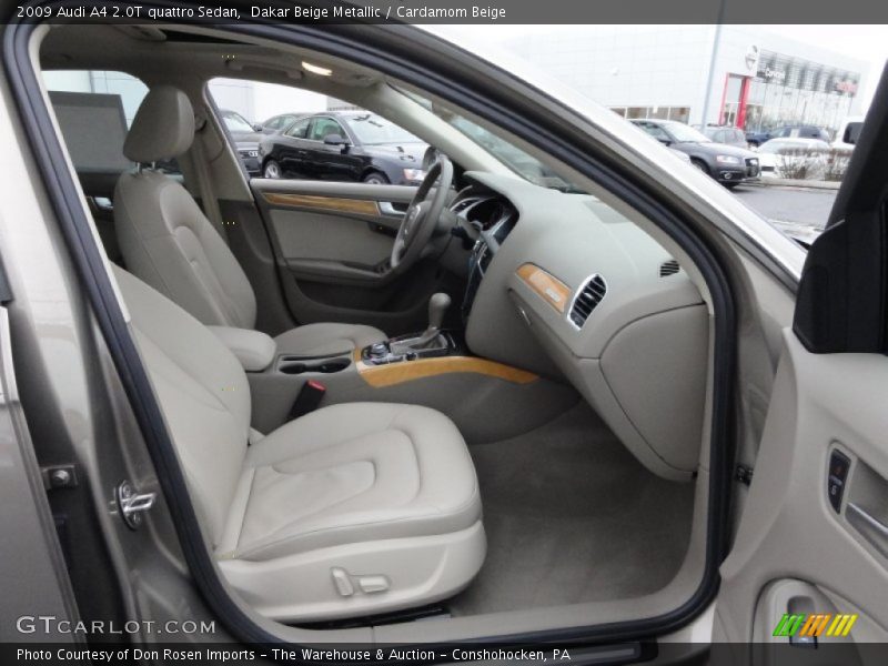 Dakar Beige Metallic / Cardamom Beige 2009 Audi A4 2.0T quattro Sedan
