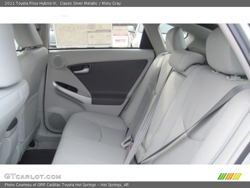 Classic Silver Metallic / Misty Gray 2011 Toyota Prius Hybrid IV