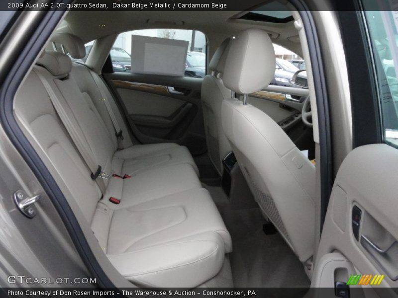 Dakar Beige Metallic / Cardamom Beige 2009 Audi A4 2.0T quattro Sedan
