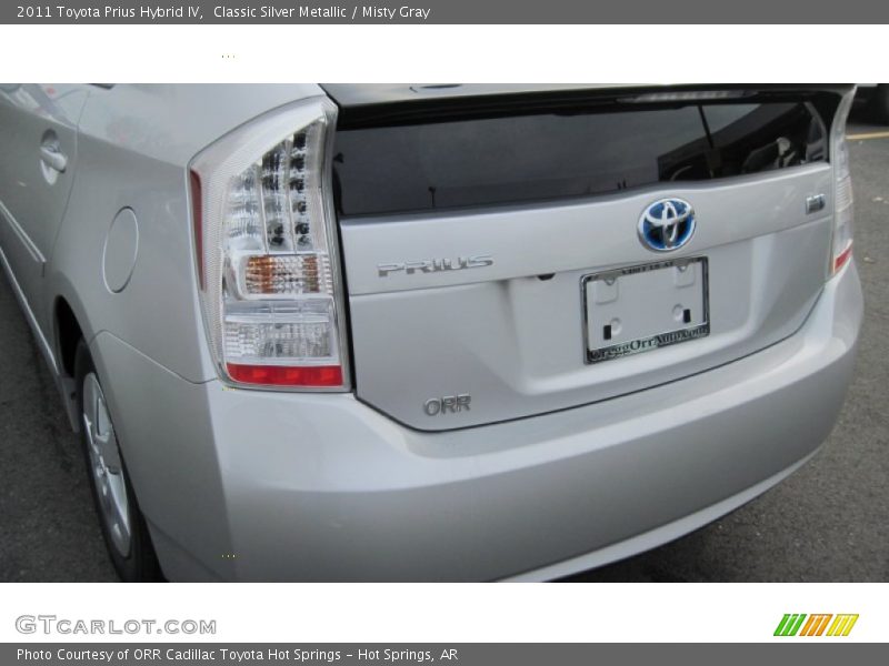 Classic Silver Metallic / Misty Gray 2011 Toyota Prius Hybrid IV