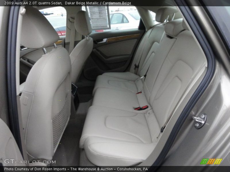 Dakar Beige Metallic / Cardamom Beige 2009 Audi A4 2.0T quattro Sedan