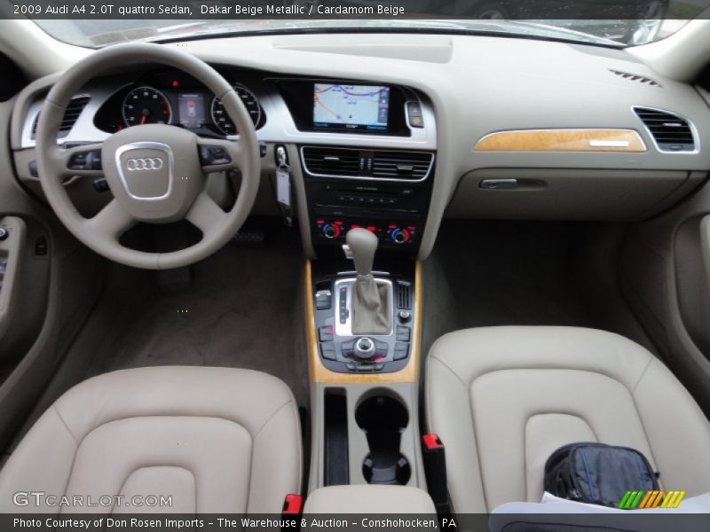 Dashboard of 2009 A4 2.0T quattro Sedan