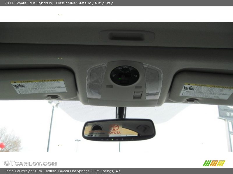 Classic Silver Metallic / Misty Gray 2011 Toyota Prius Hybrid IV