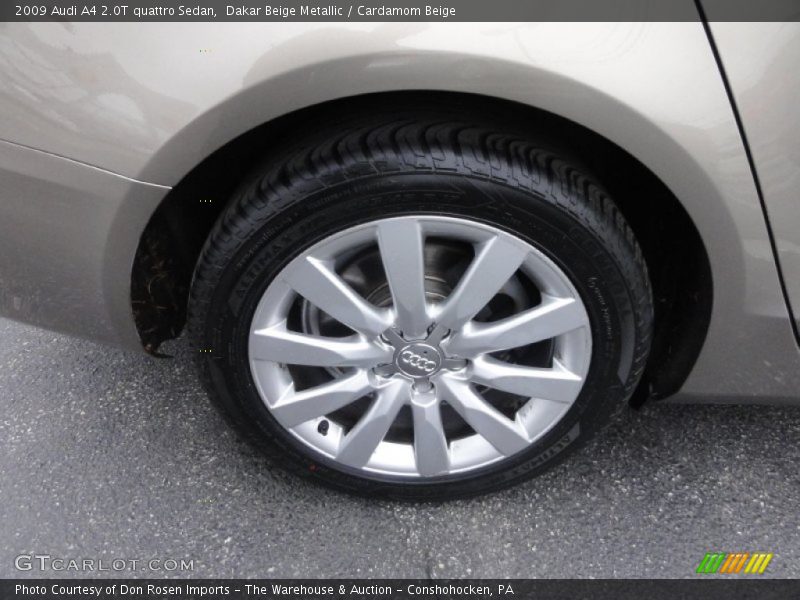  2009 A4 2.0T quattro Sedan Wheel