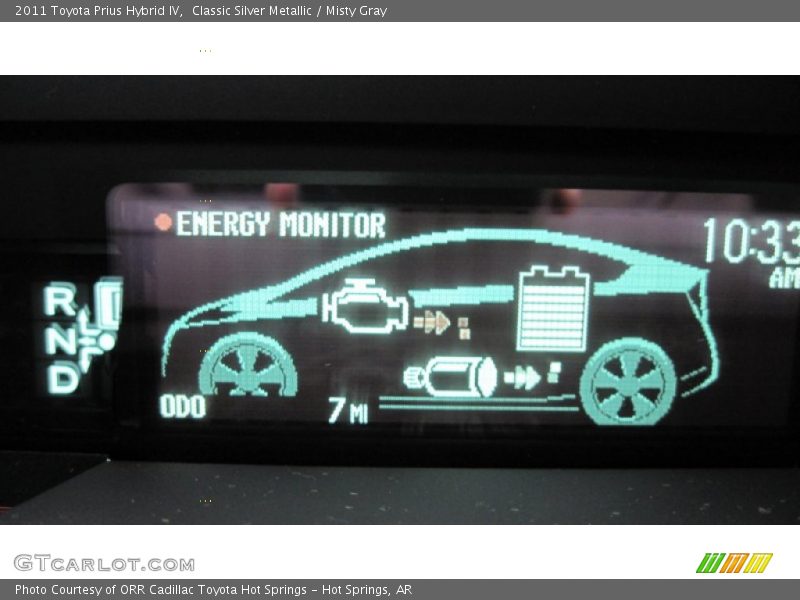 Classic Silver Metallic / Misty Gray 2011 Toyota Prius Hybrid IV