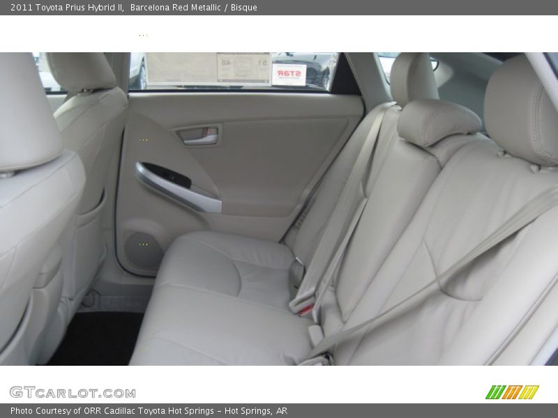 Barcelona Red Metallic / Bisque 2011 Toyota Prius Hybrid II