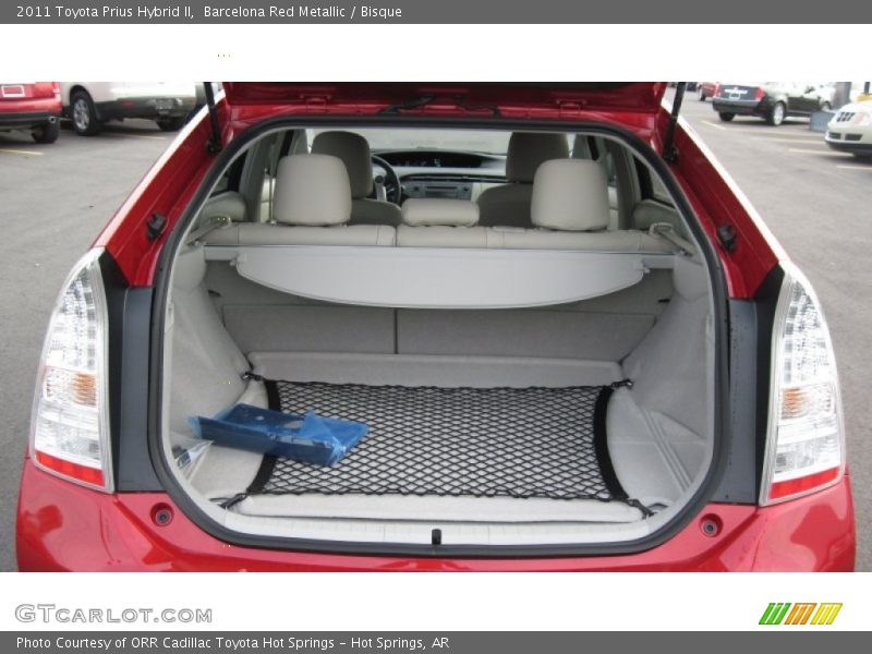 Barcelona Red Metallic / Bisque 2011 Toyota Prius Hybrid II