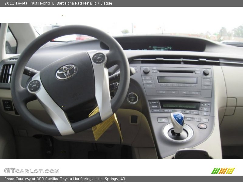 Barcelona Red Metallic / Bisque 2011 Toyota Prius Hybrid II