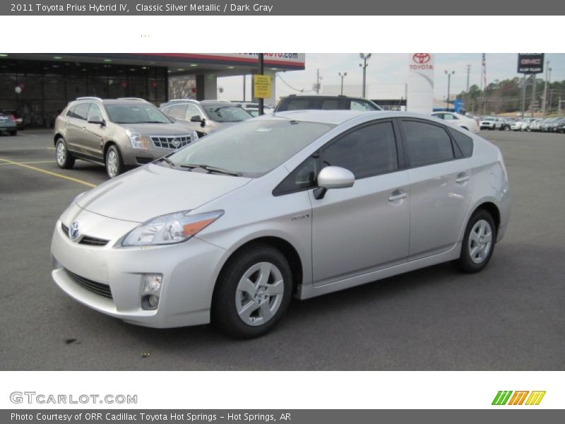 Classic Silver Metallic / Dark Gray 2011 Toyota Prius Hybrid IV