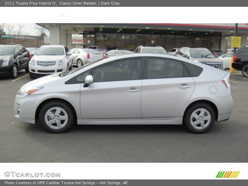 Classic Silver Metallic / Dark Gray 2011 Toyota Prius Hybrid IV