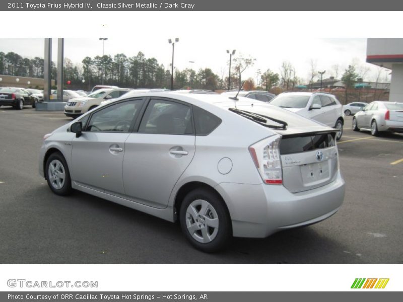 Classic Silver Metallic / Dark Gray 2011 Toyota Prius Hybrid IV