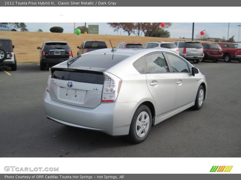 Classic Silver Metallic / Dark Gray 2011 Toyota Prius Hybrid IV
