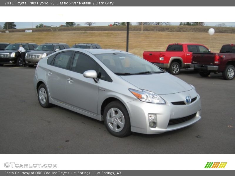 Classic Silver Metallic / Dark Gray 2011 Toyota Prius Hybrid IV