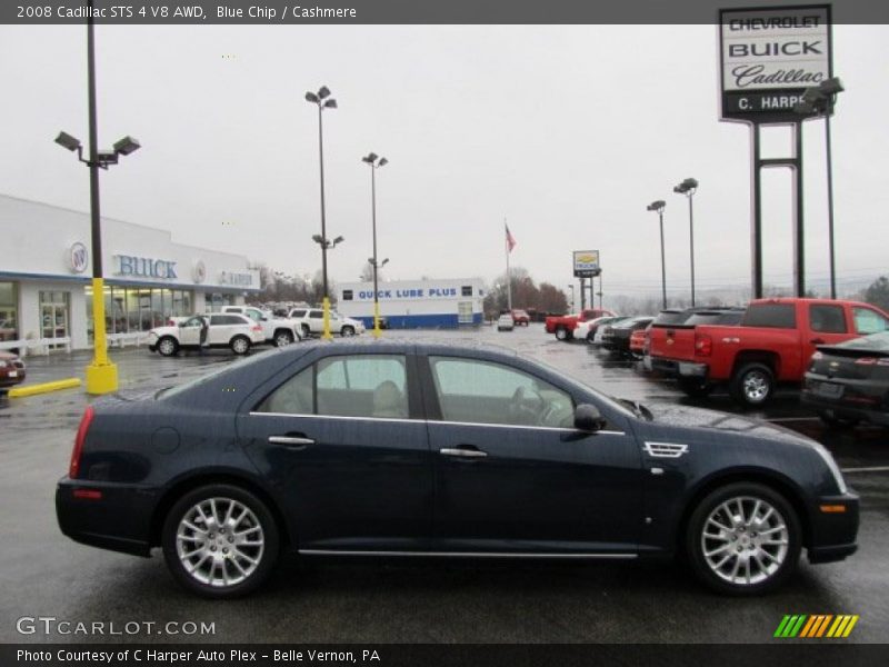 Blue Chip / Cashmere 2008 Cadillac STS 4 V8 AWD