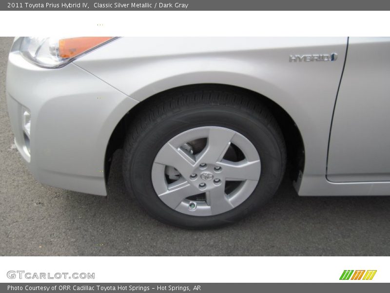 Classic Silver Metallic / Dark Gray 2011 Toyota Prius Hybrid IV