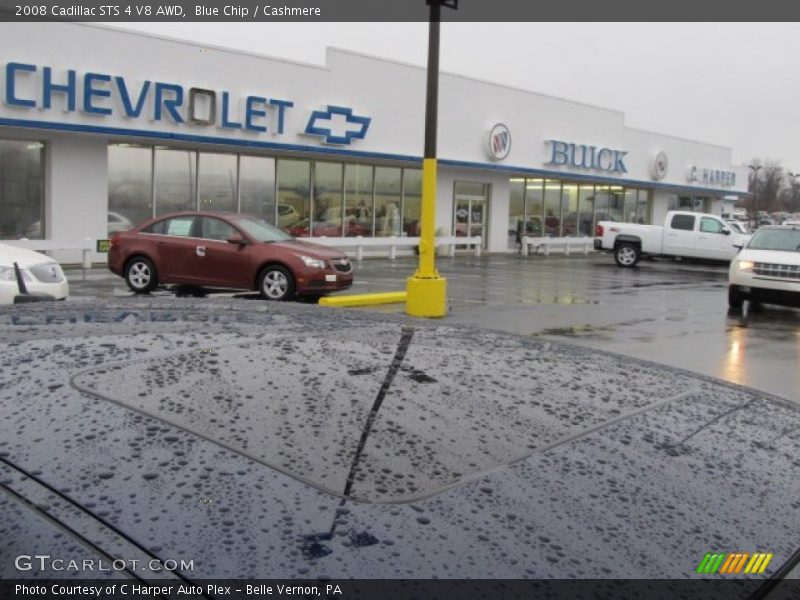 Blue Chip / Cashmere 2008 Cadillac STS 4 V8 AWD