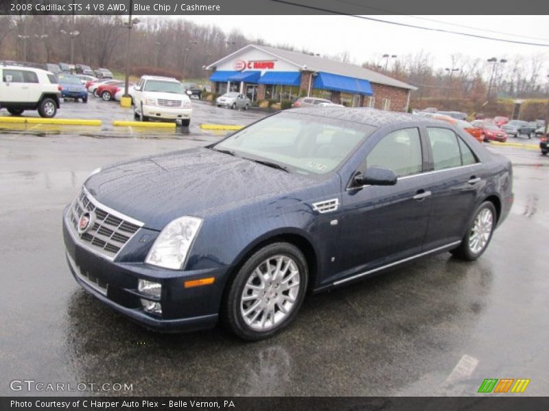 Blue Chip / Cashmere 2008 Cadillac STS 4 V8 AWD