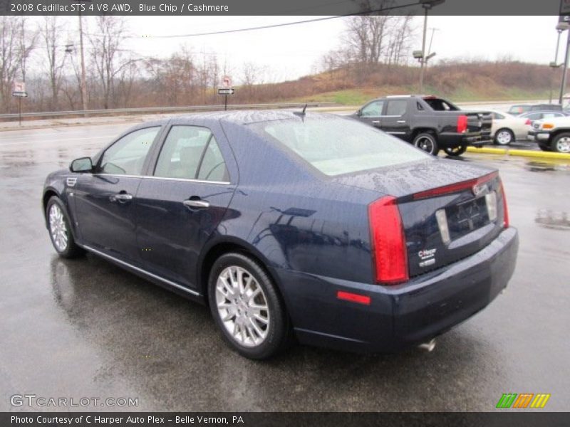 Blue Chip / Cashmere 2008 Cadillac STS 4 V8 AWD