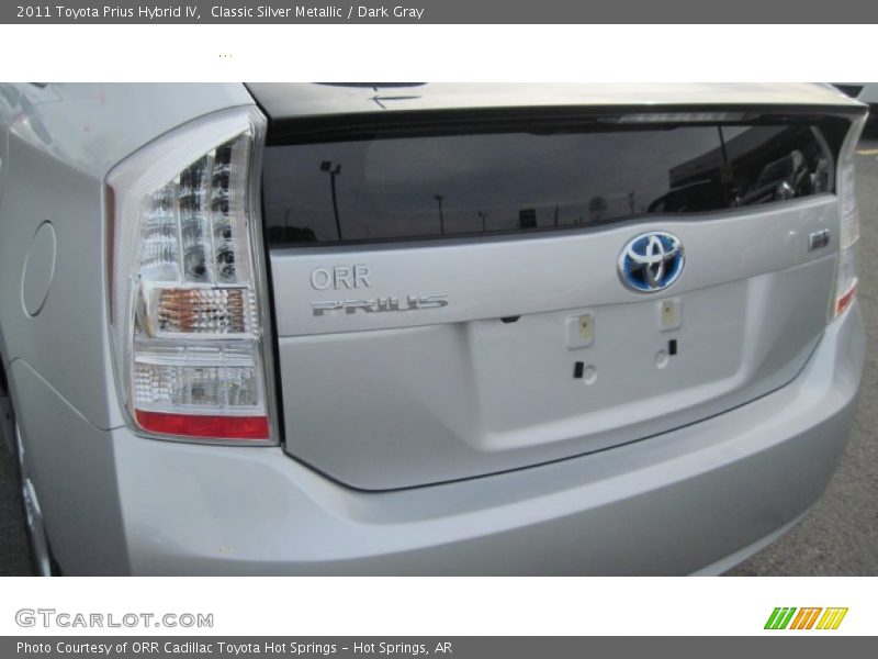 Classic Silver Metallic / Dark Gray 2011 Toyota Prius Hybrid IV