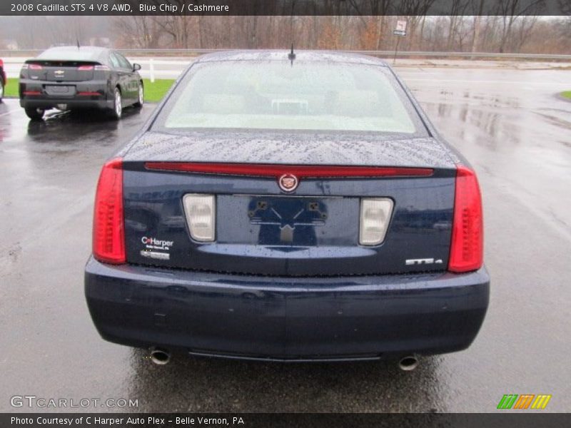 Blue Chip / Cashmere 2008 Cadillac STS 4 V8 AWD
