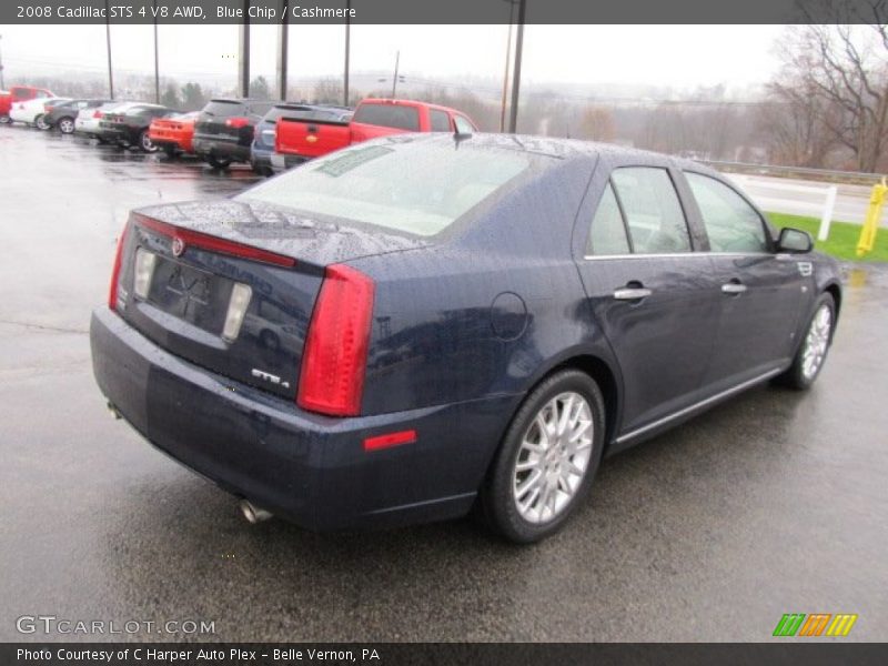 Blue Chip / Cashmere 2008 Cadillac STS 4 V8 AWD