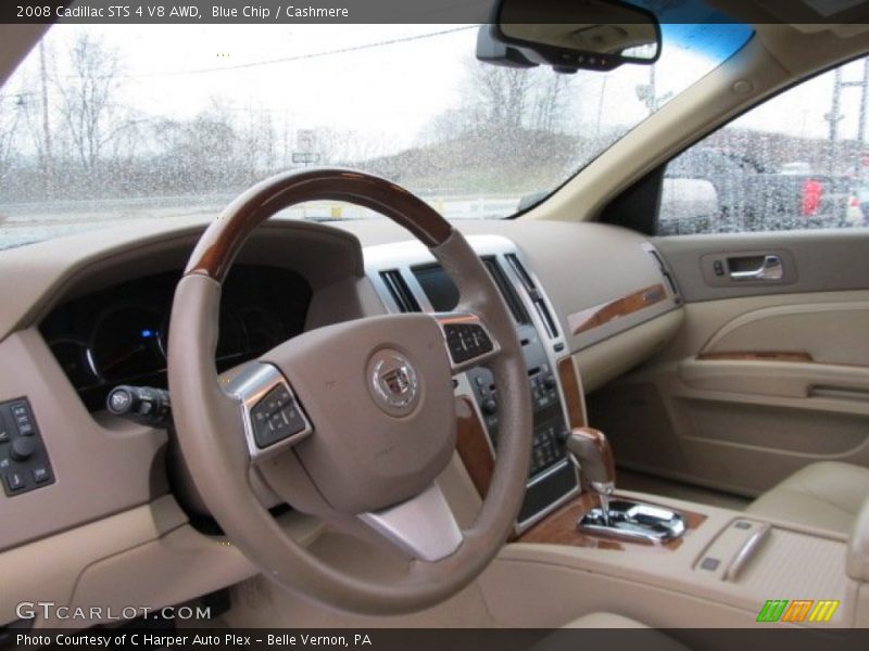 Blue Chip / Cashmere 2008 Cadillac STS 4 V8 AWD