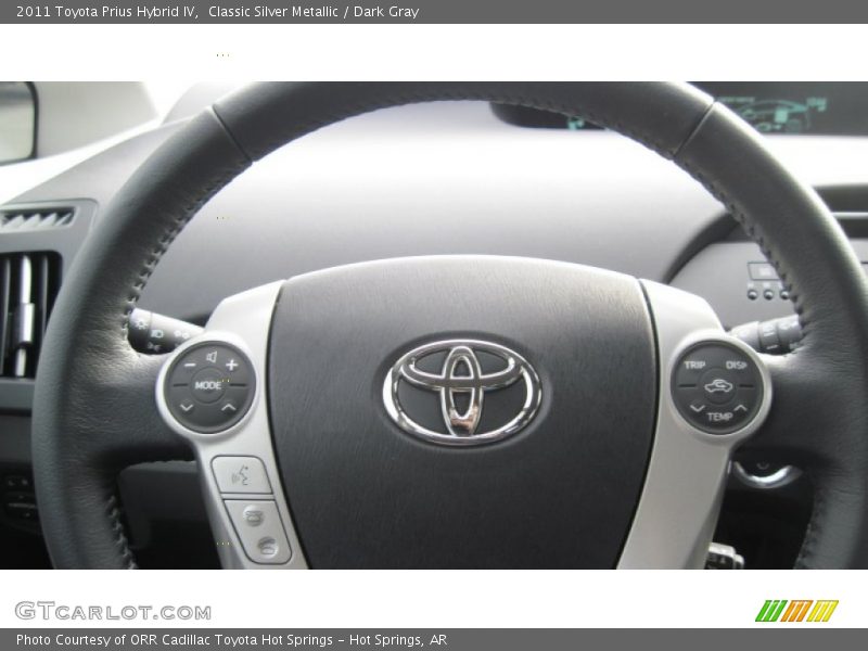 Classic Silver Metallic / Dark Gray 2011 Toyota Prius Hybrid IV