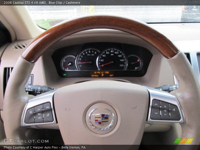 Blue Chip / Cashmere 2008 Cadillac STS 4 V8 AWD