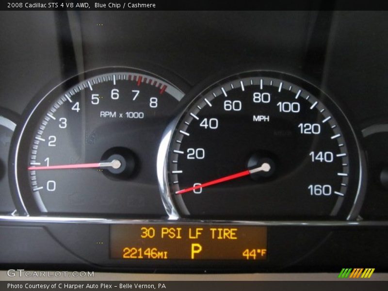  2008 STS 4 V8 AWD 4 V8 AWD Gauges