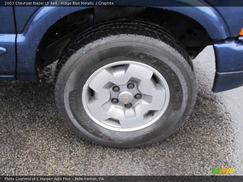 Indigo Blue Metallic / Graphite 2003 Chevrolet Blazer LS 4x4