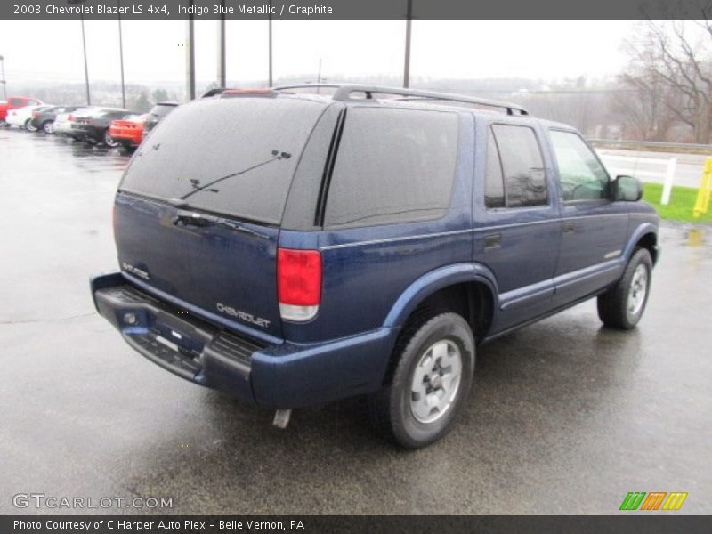 Indigo Blue Metallic / Graphite 2003 Chevrolet Blazer LS 4x4