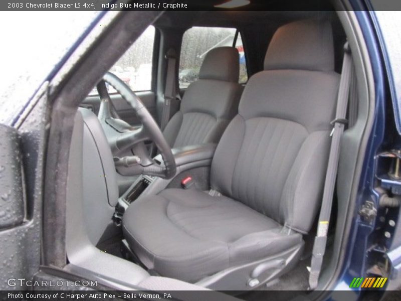 Indigo Blue Metallic / Graphite 2003 Chevrolet Blazer LS 4x4