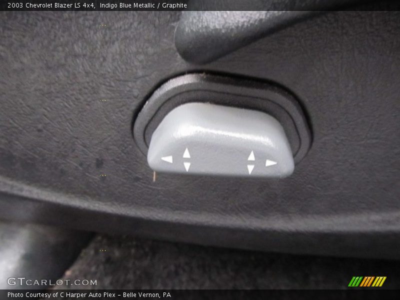 Indigo Blue Metallic / Graphite 2003 Chevrolet Blazer LS 4x4