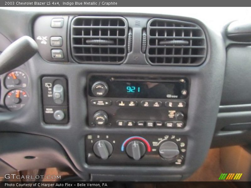 Indigo Blue Metallic / Graphite 2003 Chevrolet Blazer LS 4x4