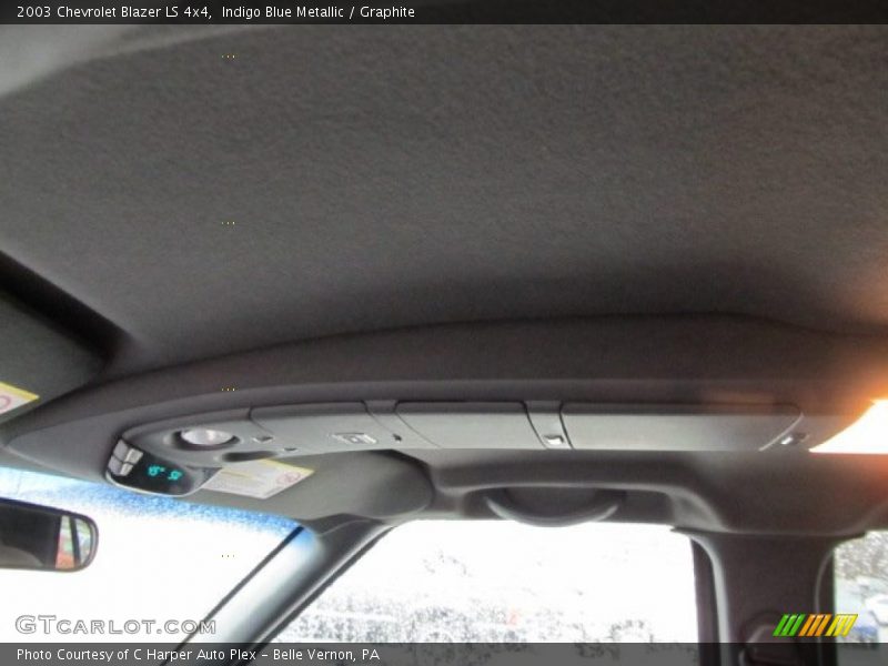 Indigo Blue Metallic / Graphite 2003 Chevrolet Blazer LS 4x4