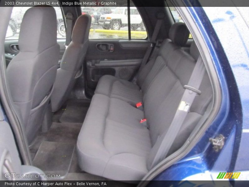 Indigo Blue Metallic / Graphite 2003 Chevrolet Blazer LS 4x4