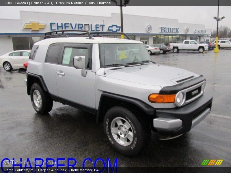 Titanium Metallic / Dark Charcoal 2008 Toyota FJ Cruiser 4WD