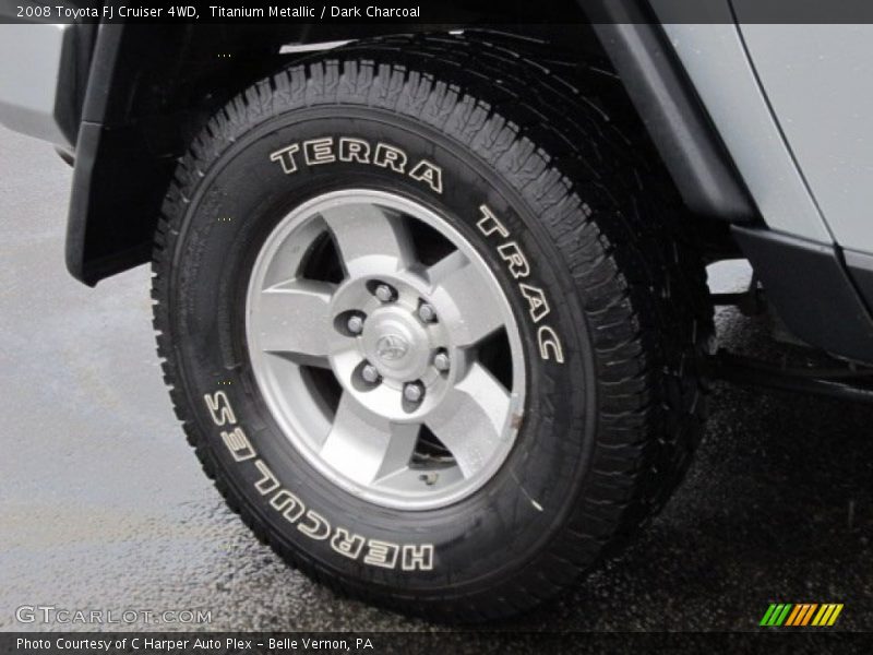 Titanium Metallic / Dark Charcoal 2008 Toyota FJ Cruiser 4WD