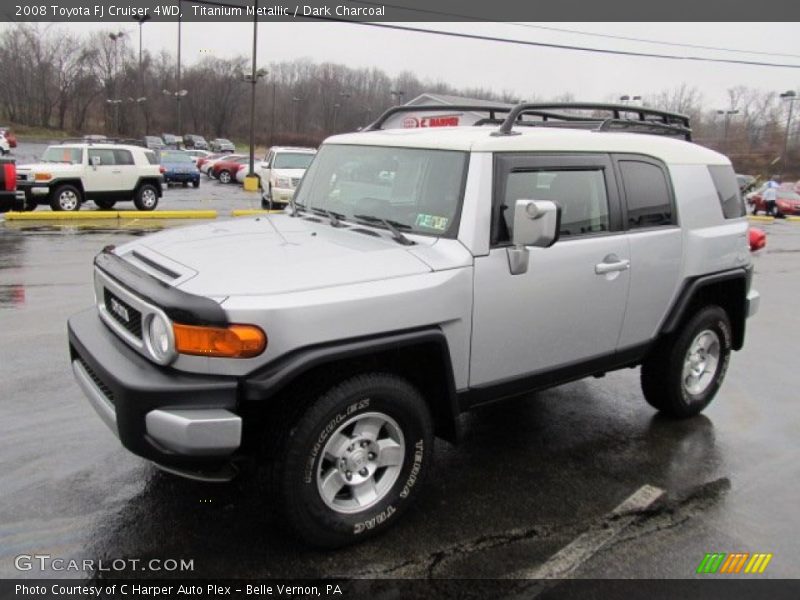 Titanium Metallic / Dark Charcoal 2008 Toyota FJ Cruiser 4WD