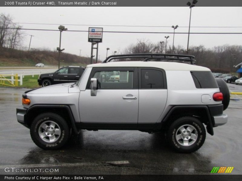 Titanium Metallic / Dark Charcoal 2008 Toyota FJ Cruiser 4WD