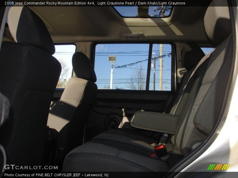 Light Graystone Pearl / Dark Khaki/Light Graystone 2008 Jeep Commander Rocky Mountain Edition 4x4