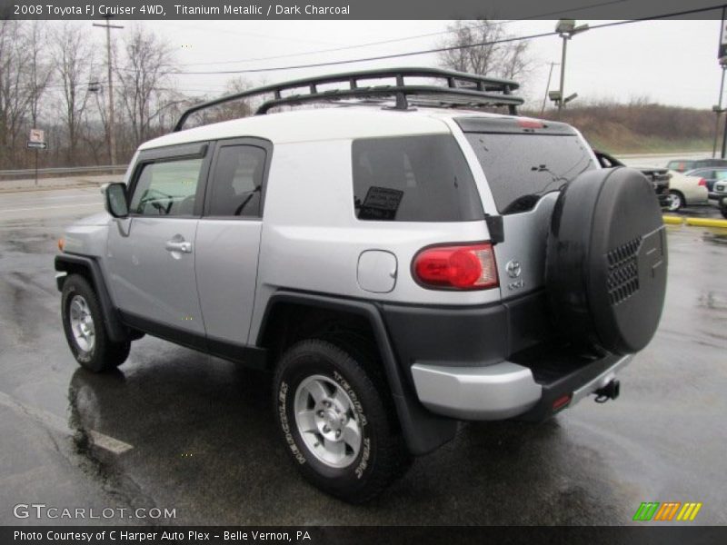 Titanium Metallic / Dark Charcoal 2008 Toyota FJ Cruiser 4WD