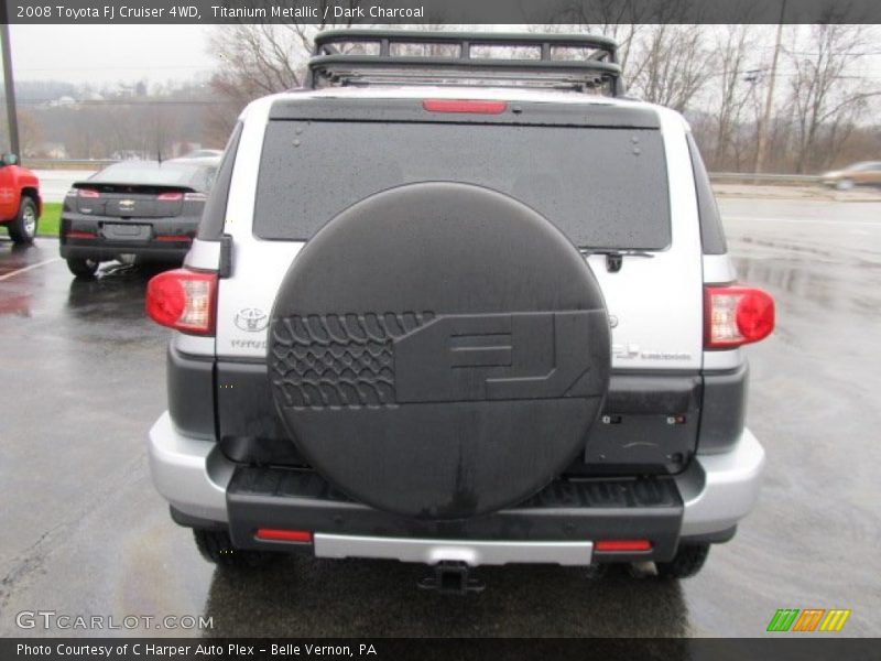 Titanium Metallic / Dark Charcoal 2008 Toyota FJ Cruiser 4WD