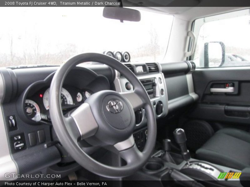 Titanium Metallic / Dark Charcoal 2008 Toyota FJ Cruiser 4WD
