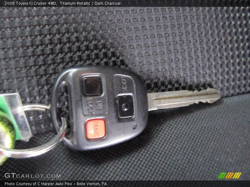 Titanium Metallic / Dark Charcoal 2008 Toyota FJ Cruiser 4WD